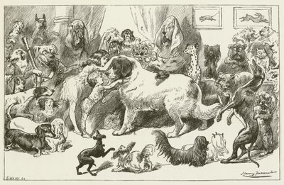 Ilustrace pro Sylvie a Bruna od Lewise Carrolla od Harry Furniss