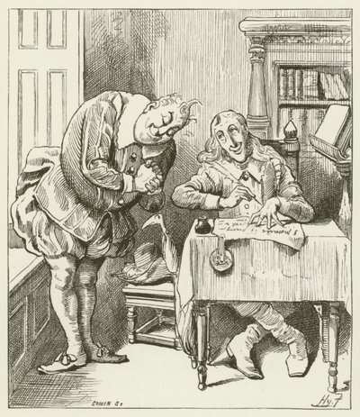 Ilustrace k filmu Sylvie a Bruno od Lewise Carrolla od Harry Furniss