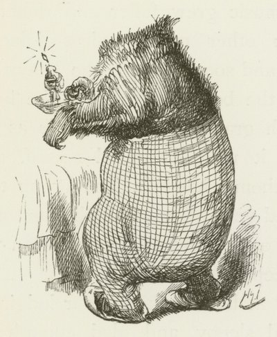 Ilustrace pro Sylvie a Bruna od Lewise Carrolla od Harry Furniss