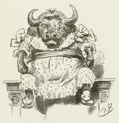 Ilustrace pro Sylvie a Bruna od Lewise Carrolla od Harry Furniss
