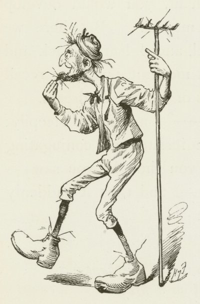 Ilustrace pro Sylvie a Bruna od Lewise Carrolla od Harry Furniss