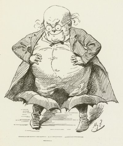 Ilustrace pro Sylvie a Bruna od Lewise Carrolla od Harry Furniss