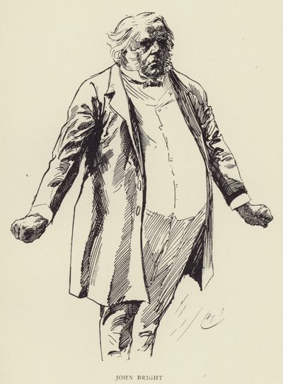 John Bright od Harry Furniss