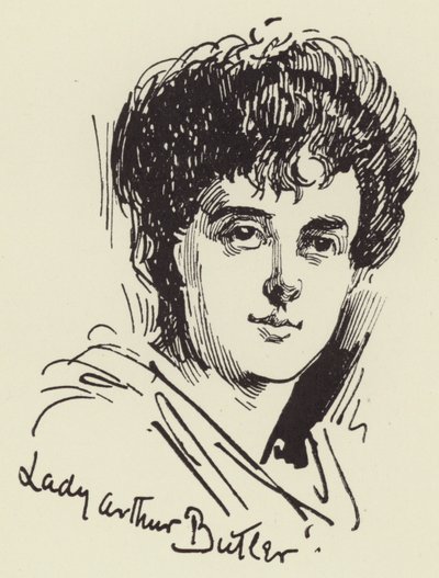 Lady Arthur Butler od Harry Furniss