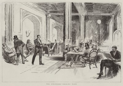 Život v parlamentu, Cizinci ve sněmovně od Harry Furniss