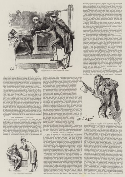 Život v parlamentu, Cizinci ve sněmovně od Harry Furniss