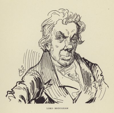 Lord Brougham od Harry Furniss