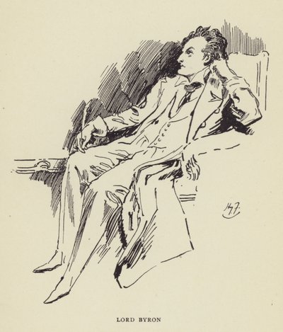 Lord Byron od Harry Furniss