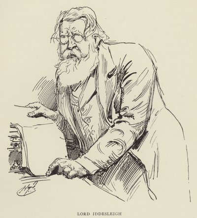 Lord Iddesleigh od Harry Furniss