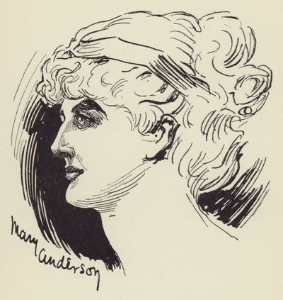 Mary Andersonová od Harry Furniss