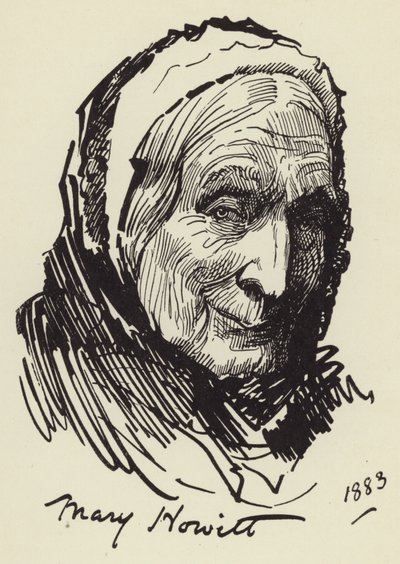 Mary Howittová od Harry Furniss