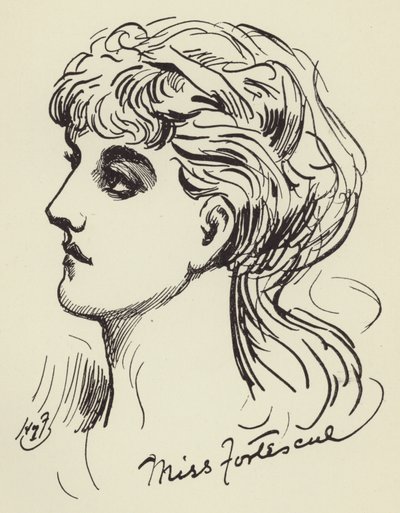 Slečna Fortescueová od Harry Furniss