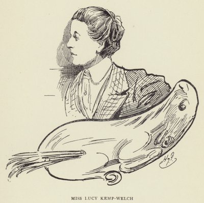 Slečna Lucy Kemp-Welchová od Harry Furniss