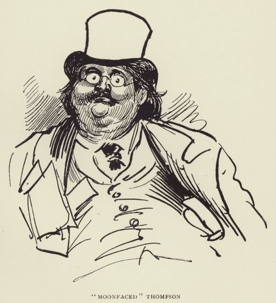 Thompson s měsíční tváří od Harry Furniss