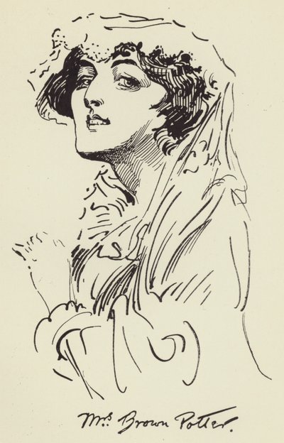Paní Brown Potterová od Harry Furniss