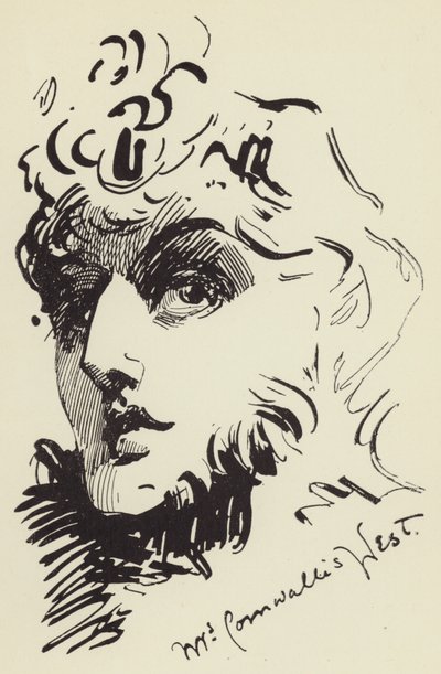 Paní Cornwallis West od Harry Furniss