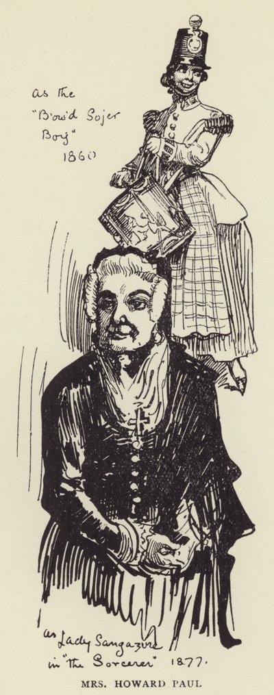 Paní Howard Paulová od Harry Furniss