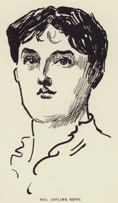 paní Jopling Rowe od Harry Furniss