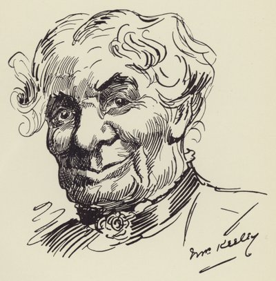 paní Keeleyová od Harry Furniss