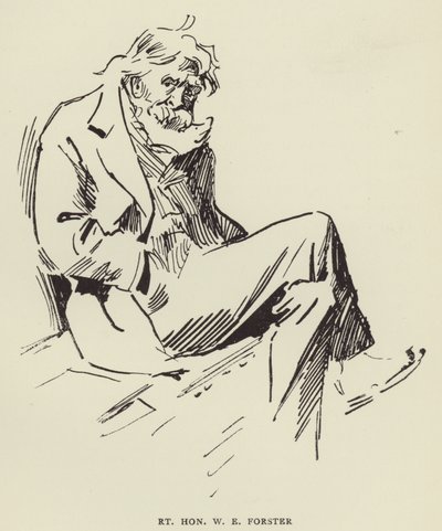 Správně, vážený W E Forster od Harry Furniss