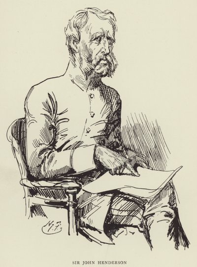 Sir John Henderson od Harry Furniss