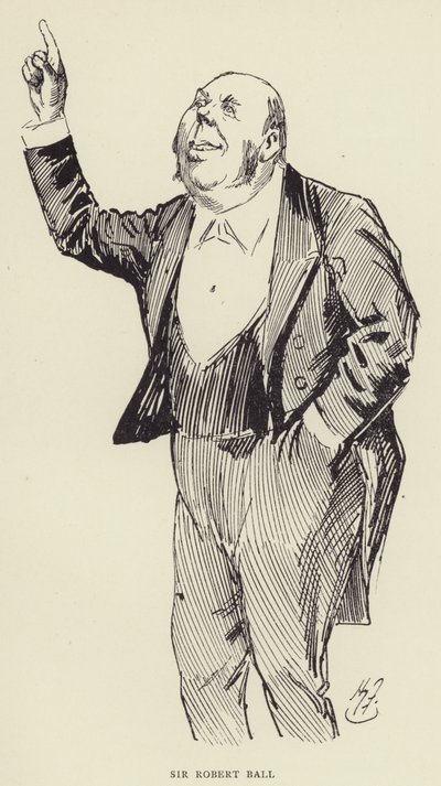 Sir Robert Ball od Harry Furniss
