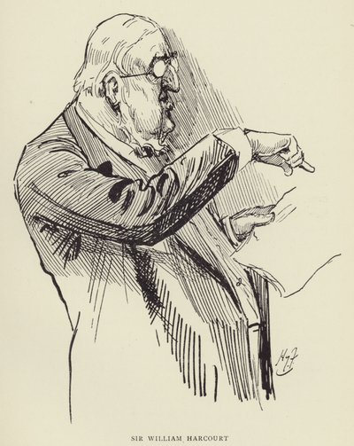 Sir William Harcourt od Harry Furniss