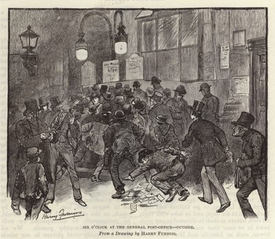 Šest hodin na hlavní poště od Harry Furniss