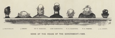 Někteří z předsedů vlád od Harry Furniss