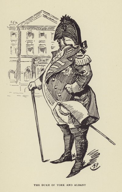Vévoda z Yorku a Albany od Harry Furniss