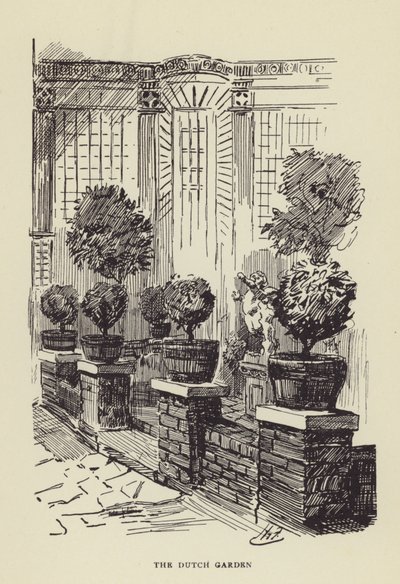Holandská zahrada od Harry Furniss
