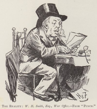 The Reality, W. H. Smith, Esquire, War Office od Harry Furniss