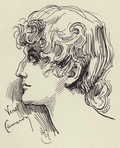 Violet Cameronová od Harry Furniss
