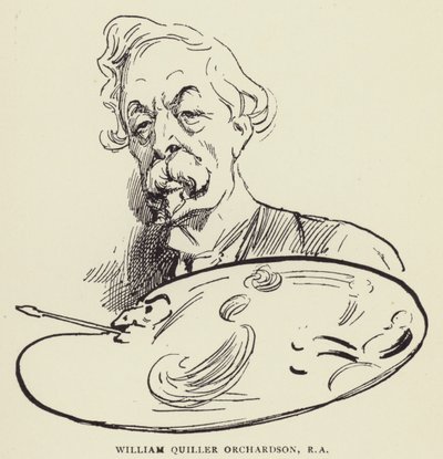 William Quiler Orchardson, RA od Harry Furniss