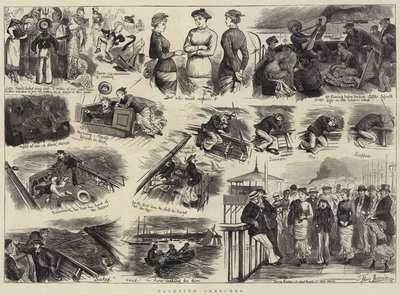 Náčrtky jachtingu od Harry Furniss