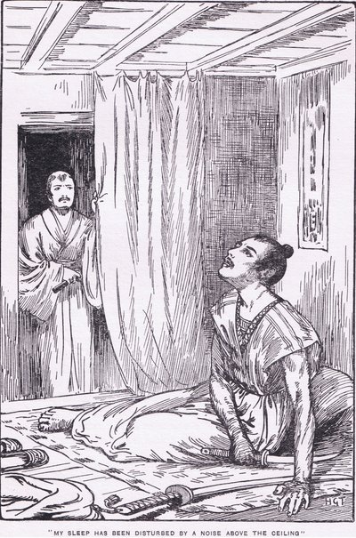 Jeho spánek narušil hluk nad stropem (z knihy Další příběhy z Raika) (lit.) od Harry George Theaker