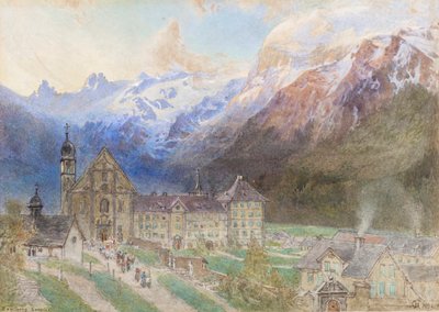 Východ slunce v Engelburgu od Harry Goodwin