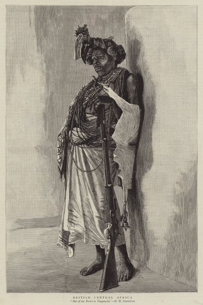 Britská střední Afrika od Harry Hamilton Johnston