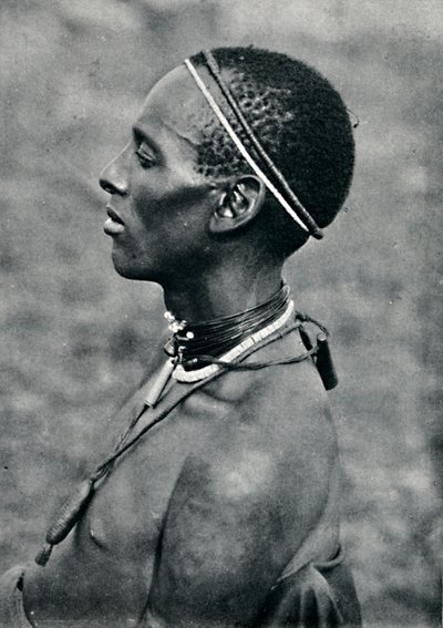 Hima z Mpororo, rovníková Afrika, západně od Victoria Nyanza, 1912 od Harry Johnston