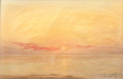 Západ slunce, Skagen od Harry Kluge