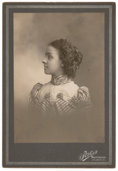 Grace Hughes,c. 1900 (foto) od Harry Lenfield Perkins