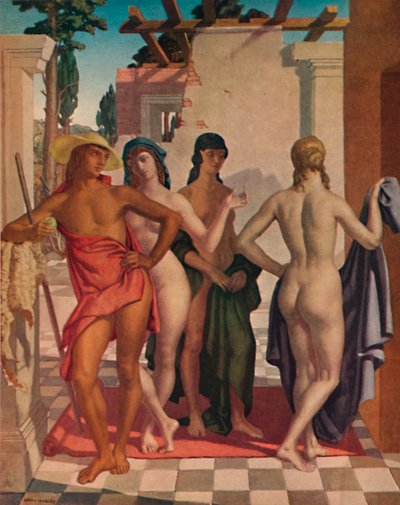 Soud v Paříži, 1929, 1931 od Harry Morley