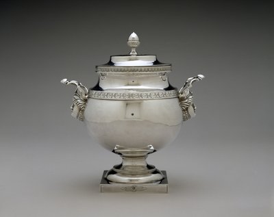 Cukřenka, c. 1810-1835 (stříbro) od Harvey Lewis