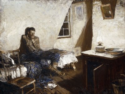 Starý horník od Harvey T. Dunn