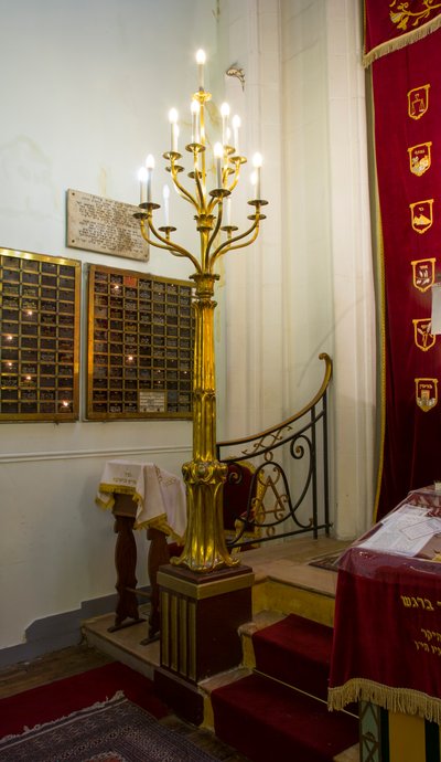 Synagoga v Rue Pavee od Hector Guimard