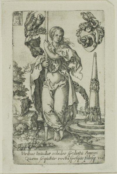 Charita, od ctností od Heinrich Aldegrever
