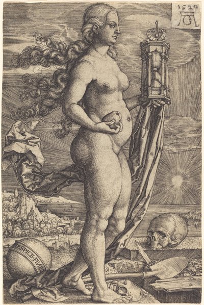 Památka zesnulých, 1529. od Heinrich Aldegrever