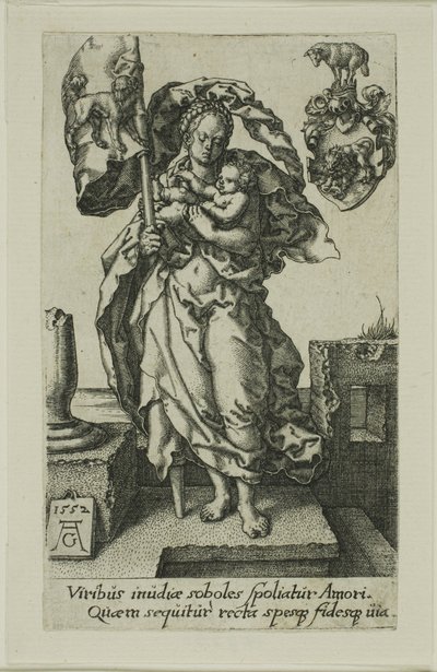 Soucit, od Ctností od Heinrich Aldegrever