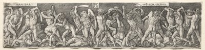 Hannibal bojující se Scipionem od Heinrich Aldegrever