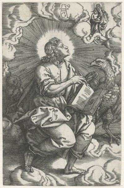 Johannes Čtyři evangelisté (název série) od Heinrich Aldegrever